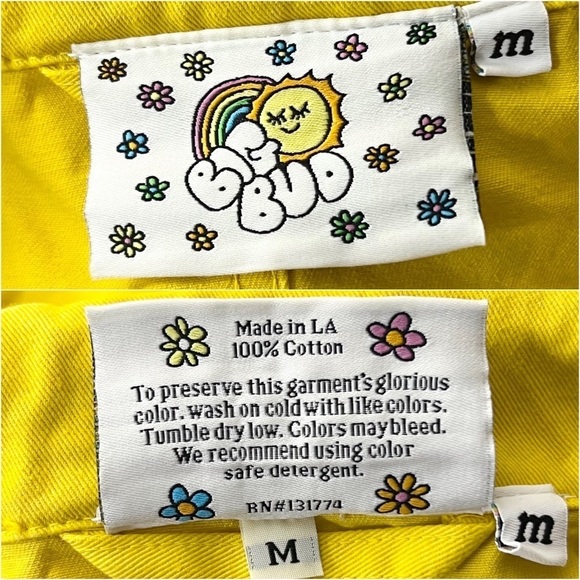 BIG BUD PRESS 70s Cotton Twill Long Sleeve Collared Utility Coveralls Jumpsuit M - Picture 12 of 16